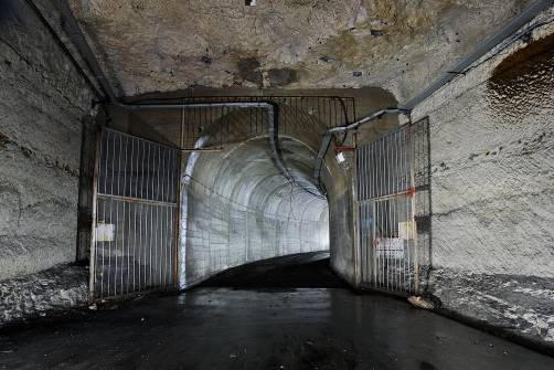 Tunnel bétonné