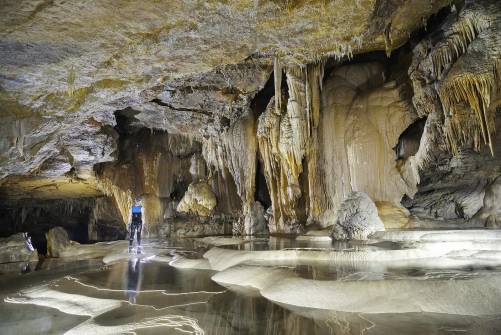 Grotte de Gournier, Choranche, massif du Vercors, France.