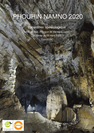 Couverture du rapport d'expédition Phouhin Namno 2020